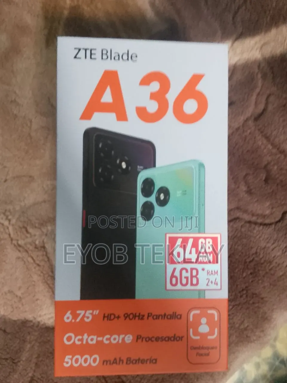 New ZTE Blade A36 64 GB Black