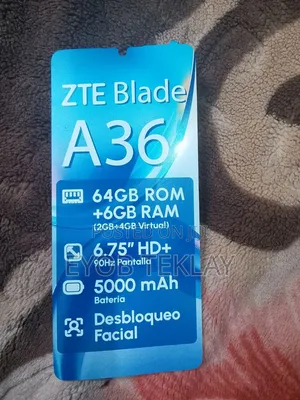 New ZTE Blade A36 64 GB Black