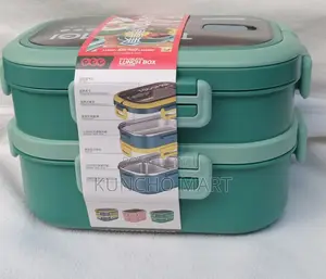 Stainless Steel ተደራራቢ የምሳ እቃ | Stainless Steel Lunch Box