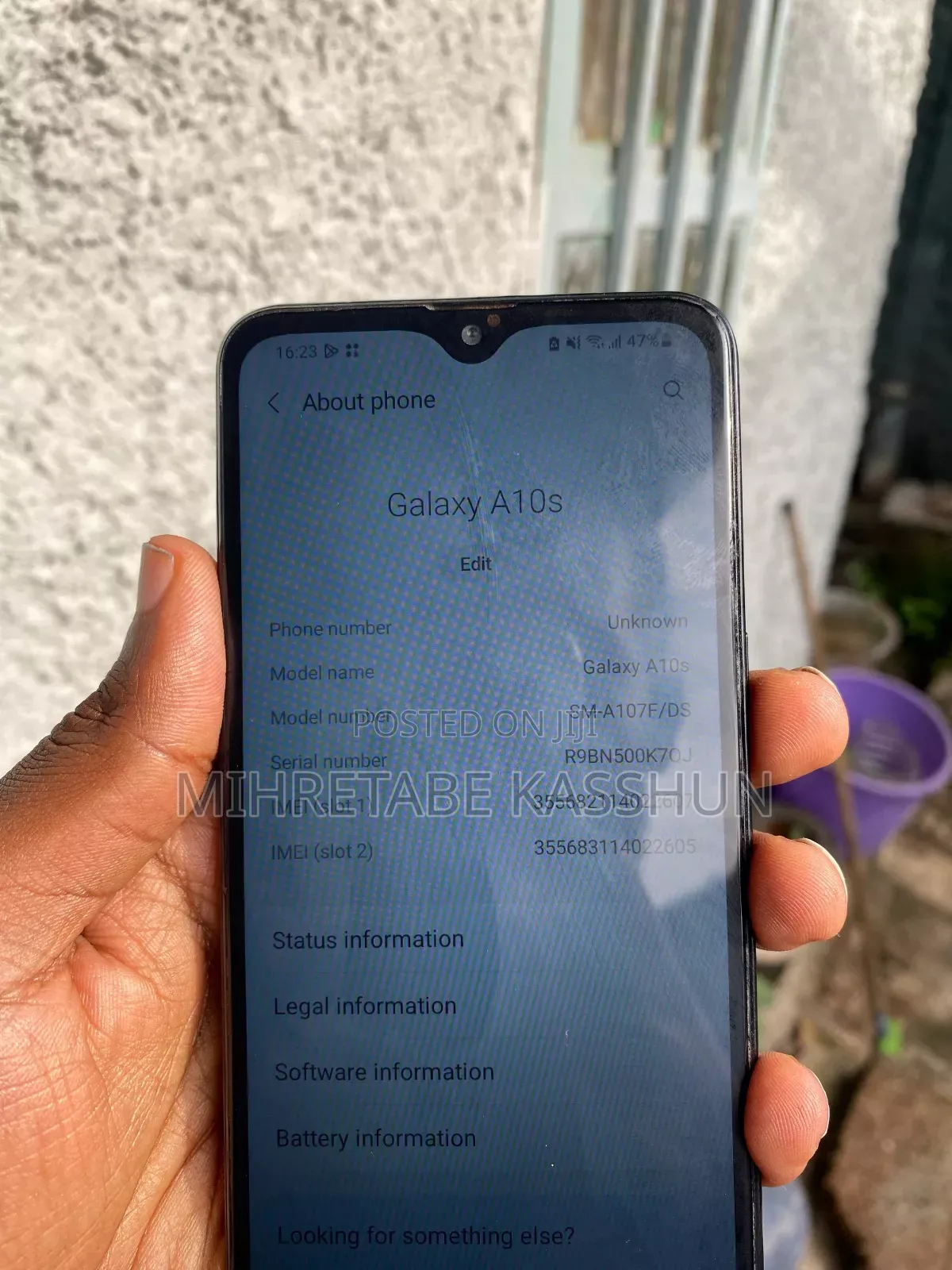 Samsung Galaxy A10s 32 GB Black