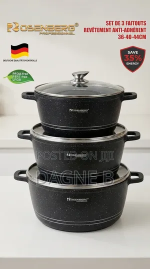 Ceramic Pot Germany Rosenberg Cookware ሴራሚክ ድስት