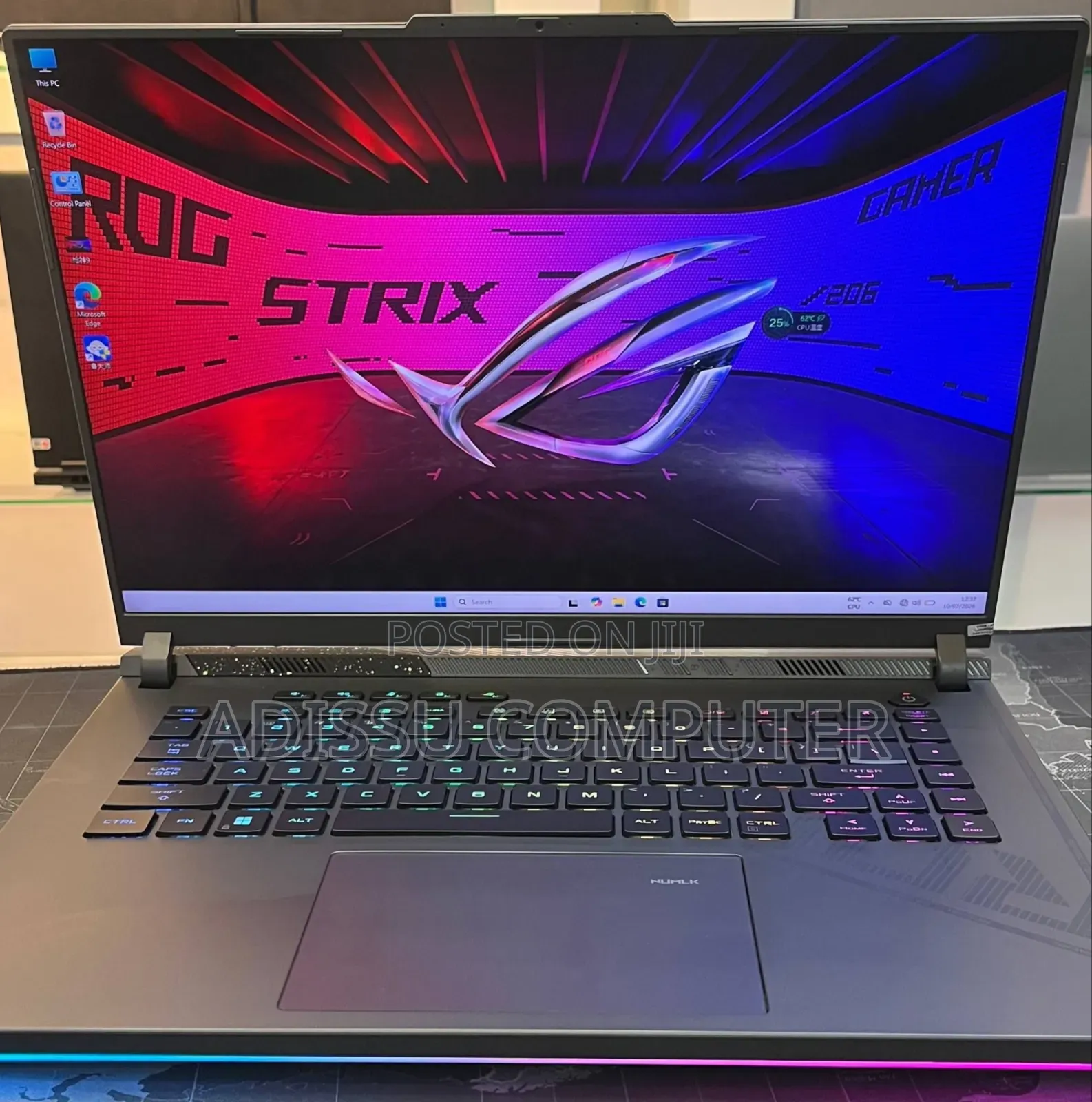 New Laptop Asus ROG Strix G16 G614 16GB Intel Core i9 SSD 1T