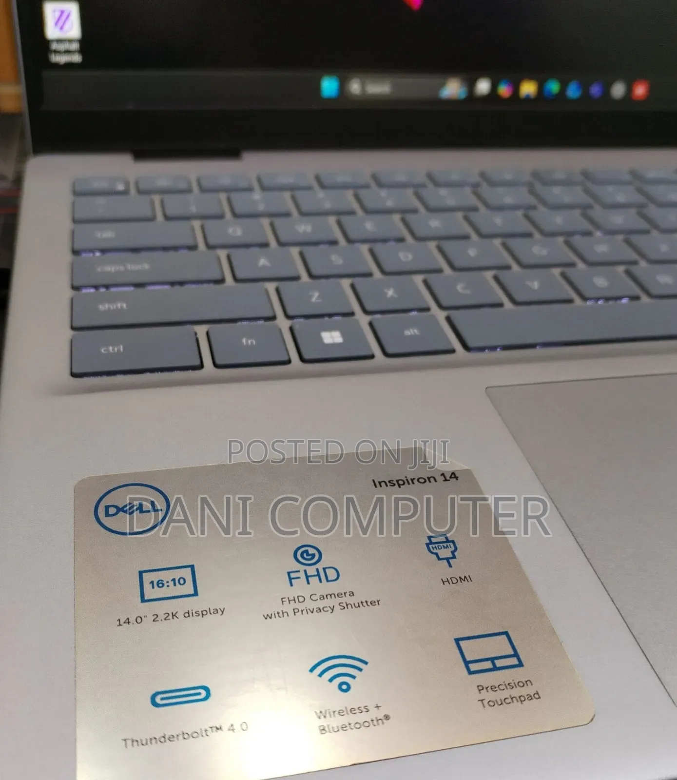 New Laptop Dell Inspiron 14 7440 16GB Intel Core Ultra 7 SSD 1T