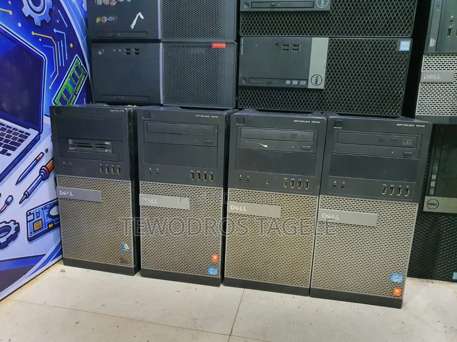 Desktop Computer Dell OptiPlex 7010 4GB Intel Core i5 HDD 500GB
