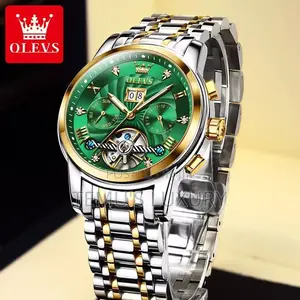 OLVES Mens Automatic Quartz Watch