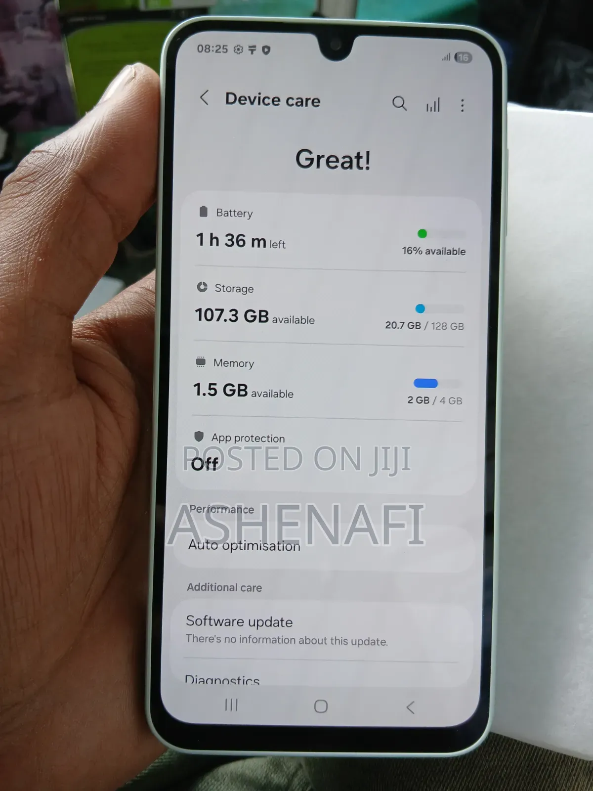 New Samsung Galaxy A16 128 GB White