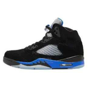 Air Jordan 5 Retro(gs) Black/Racer Blue Perfect Silver