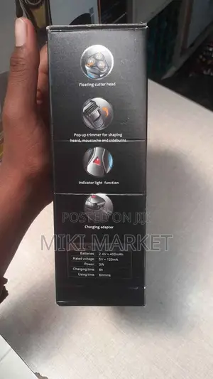 Kemei Rechargeable Electric Shaver Trimer የፂም መላጫ