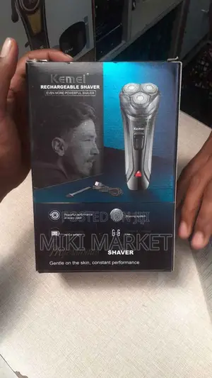 Kemei Rechargeable Electric Shaver Trimer የፂም መላጫ