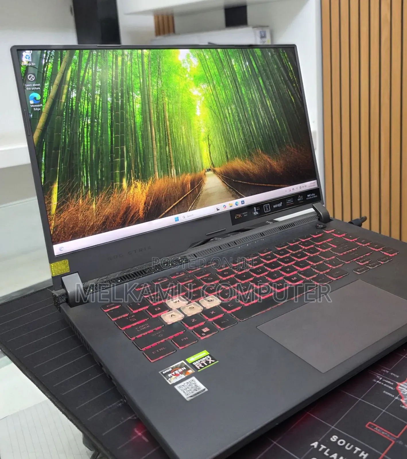 New Laptop Asus ROG Strix G16 16GB AMD Ryzen 9 SSD 512GB