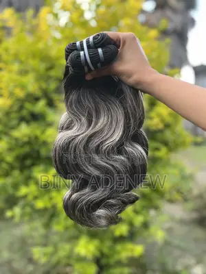 በኦርጅናሉ Human Hair Ash Brown 18 Inch