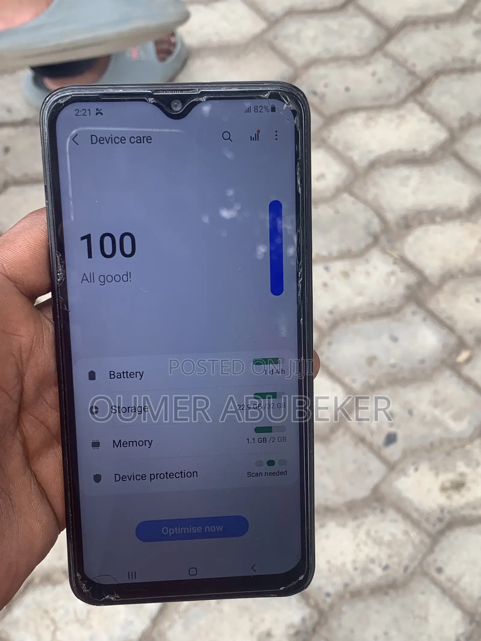 Samsung A10 32 GB Black
