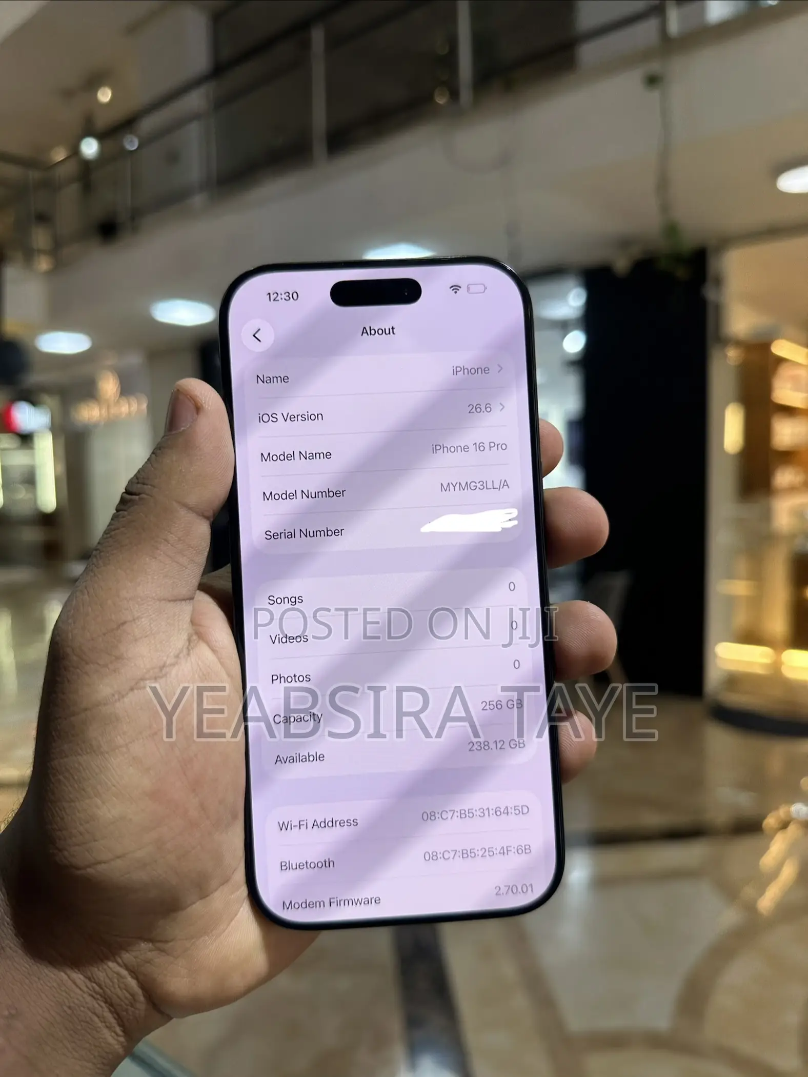 Apple iPhone 16 Pro 256 GB Black