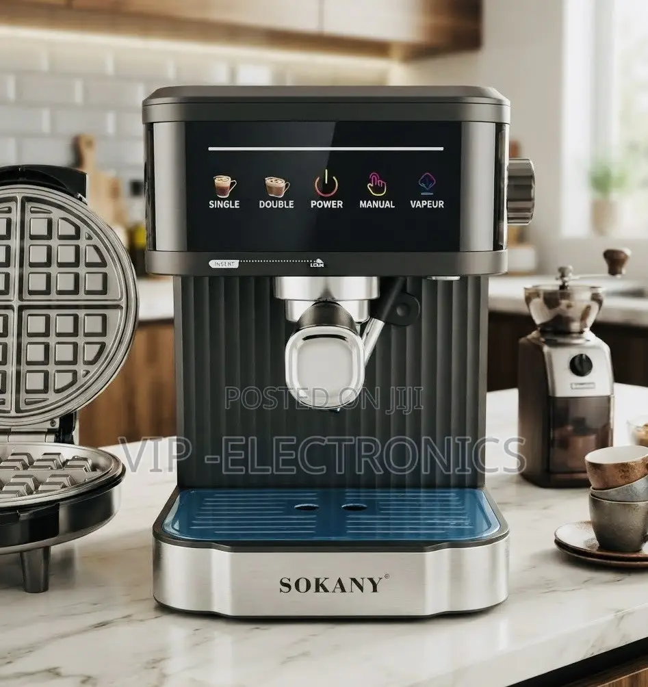 SOKANY Coffee Maker an 850W High-Power Motor, 20-Bar Pressure Pump,