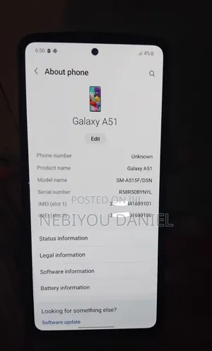 Samsung Galaxy A51 128 GB Blue