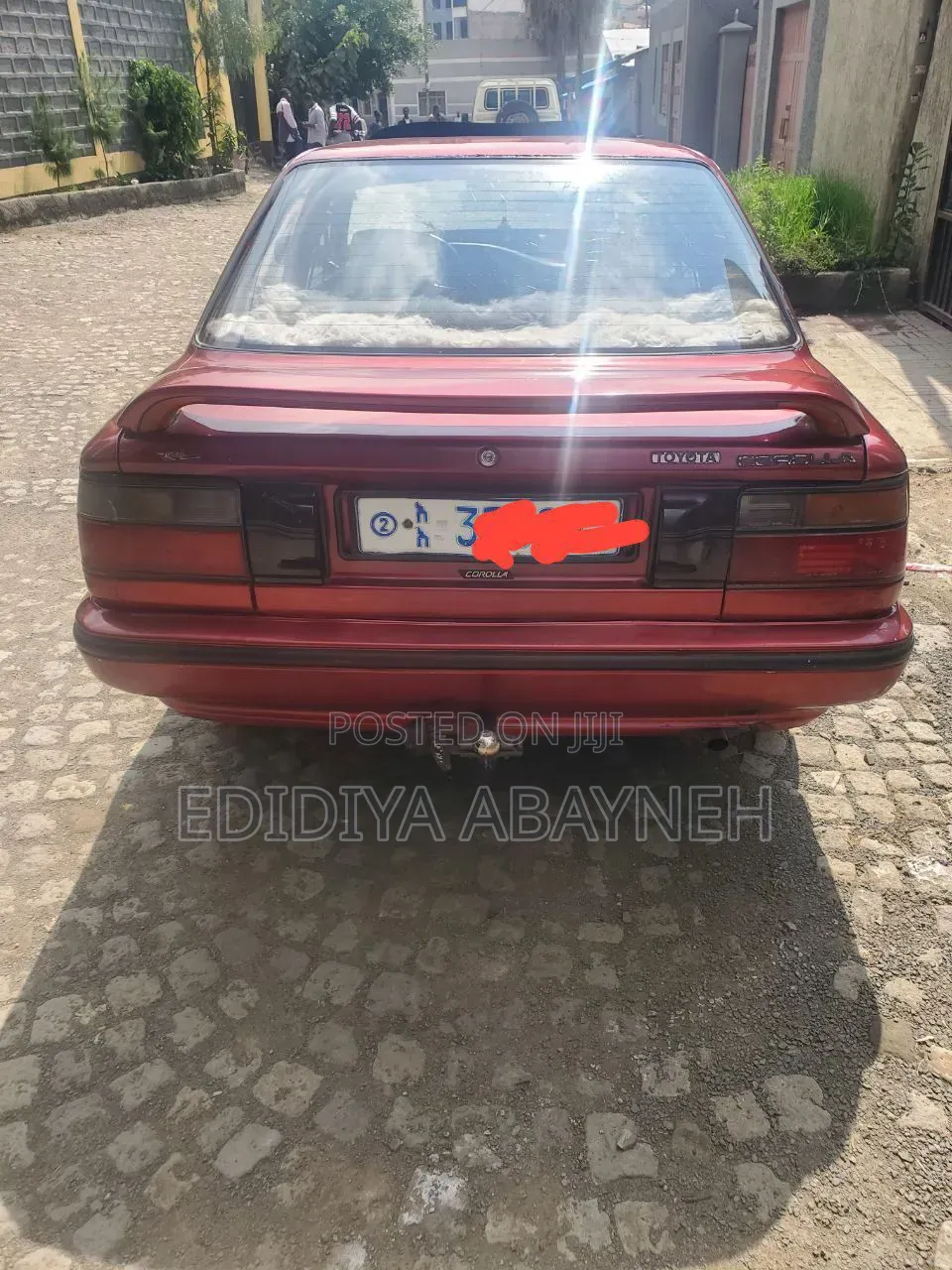 Toyota bB 1992 Red