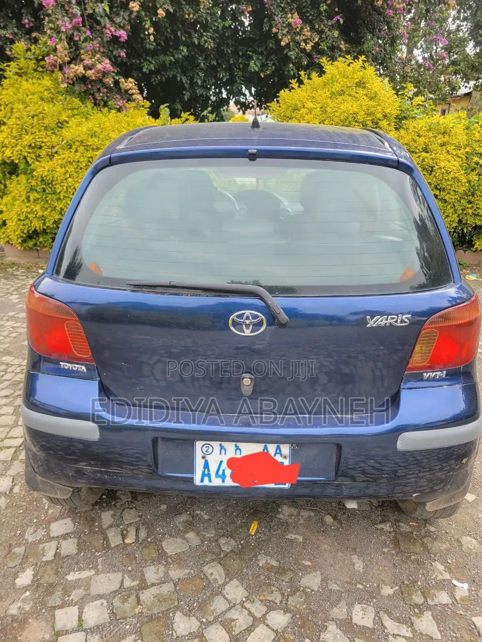 Toyota Vitz 2003 Blue