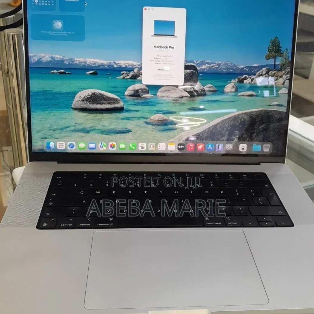 New Laptop Apple MacBook Pro 2021 M1 32GB Apple M1 Pro SSD 1T