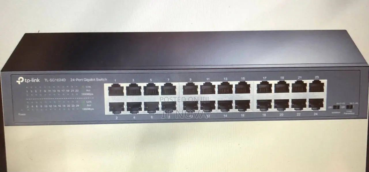 TL-SG1024D 24-Port Gigabit Desktop/Rackmount Switch