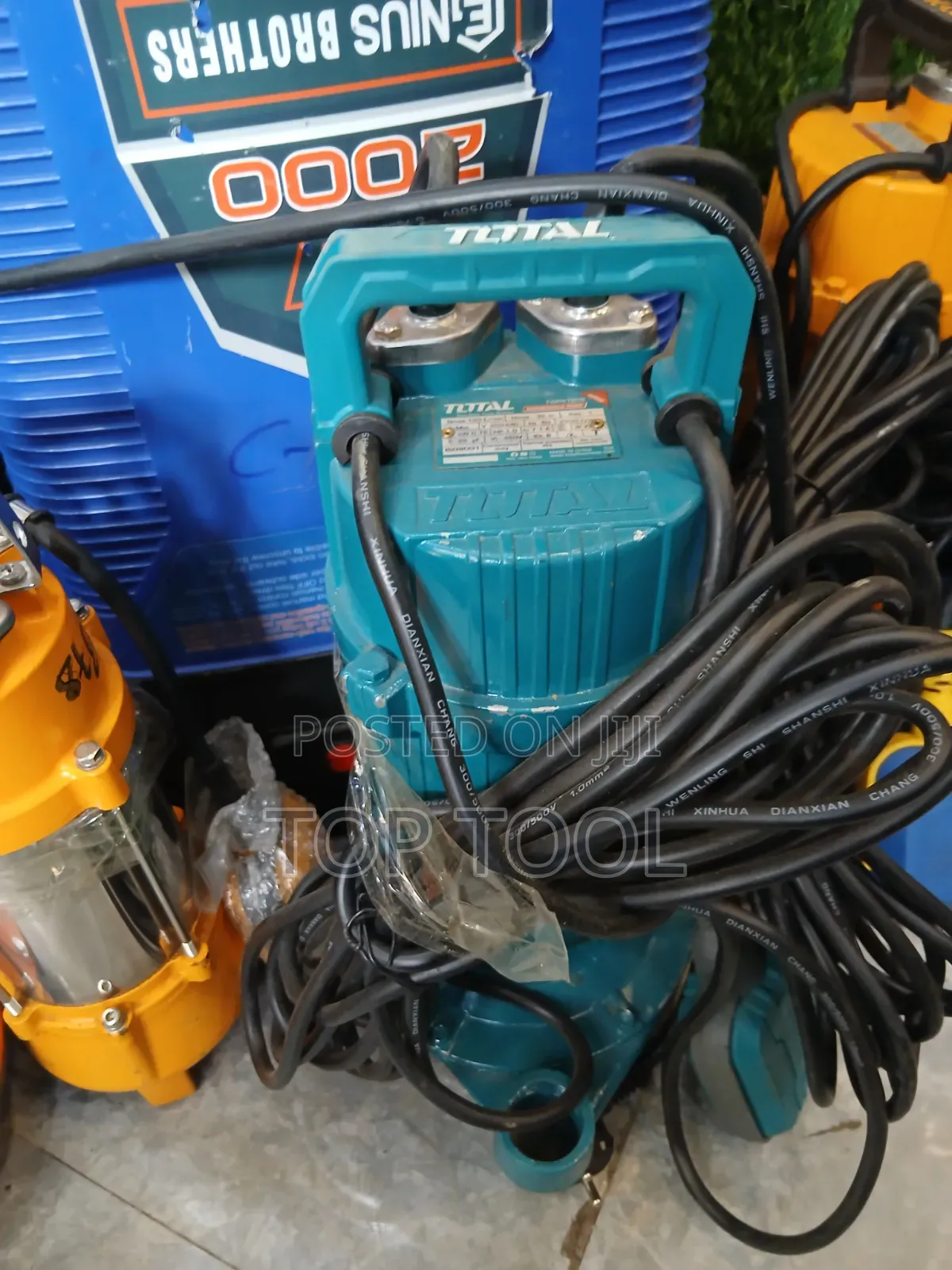 Total TWP67506 Is a 750W (1.0 HP) Submersible Clean Water Pump