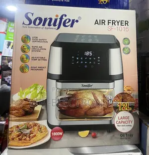 Sonifer  Digital Air Fryer. With a Powerful 1800W Motor