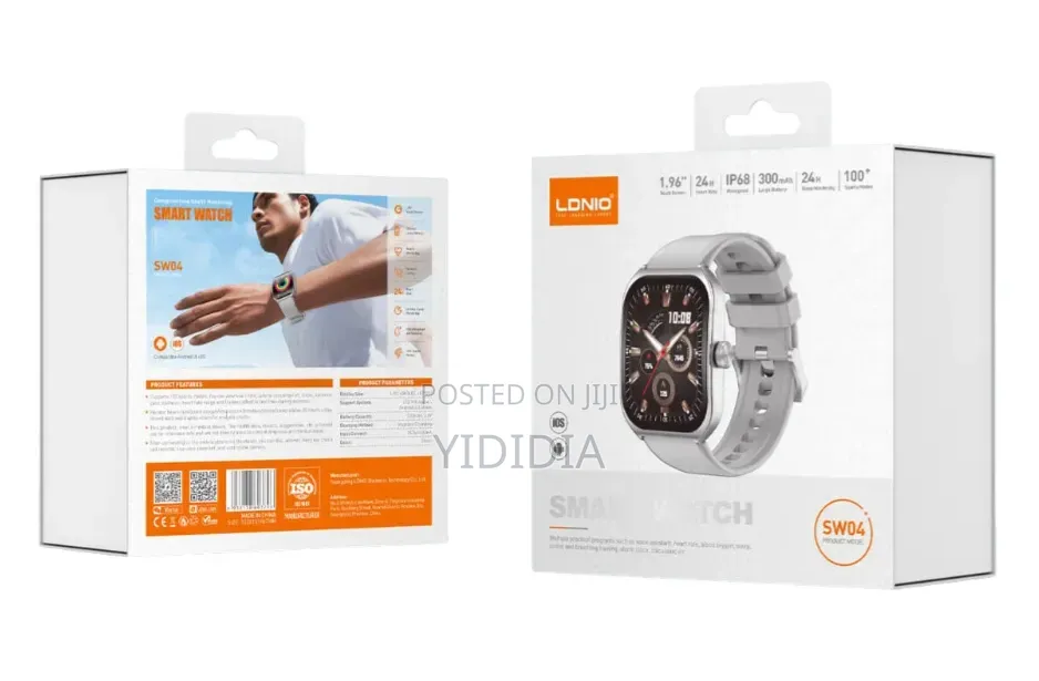 ⌚ LDNIO SW04 Smart Watch – Smart Style, Powerful Features!