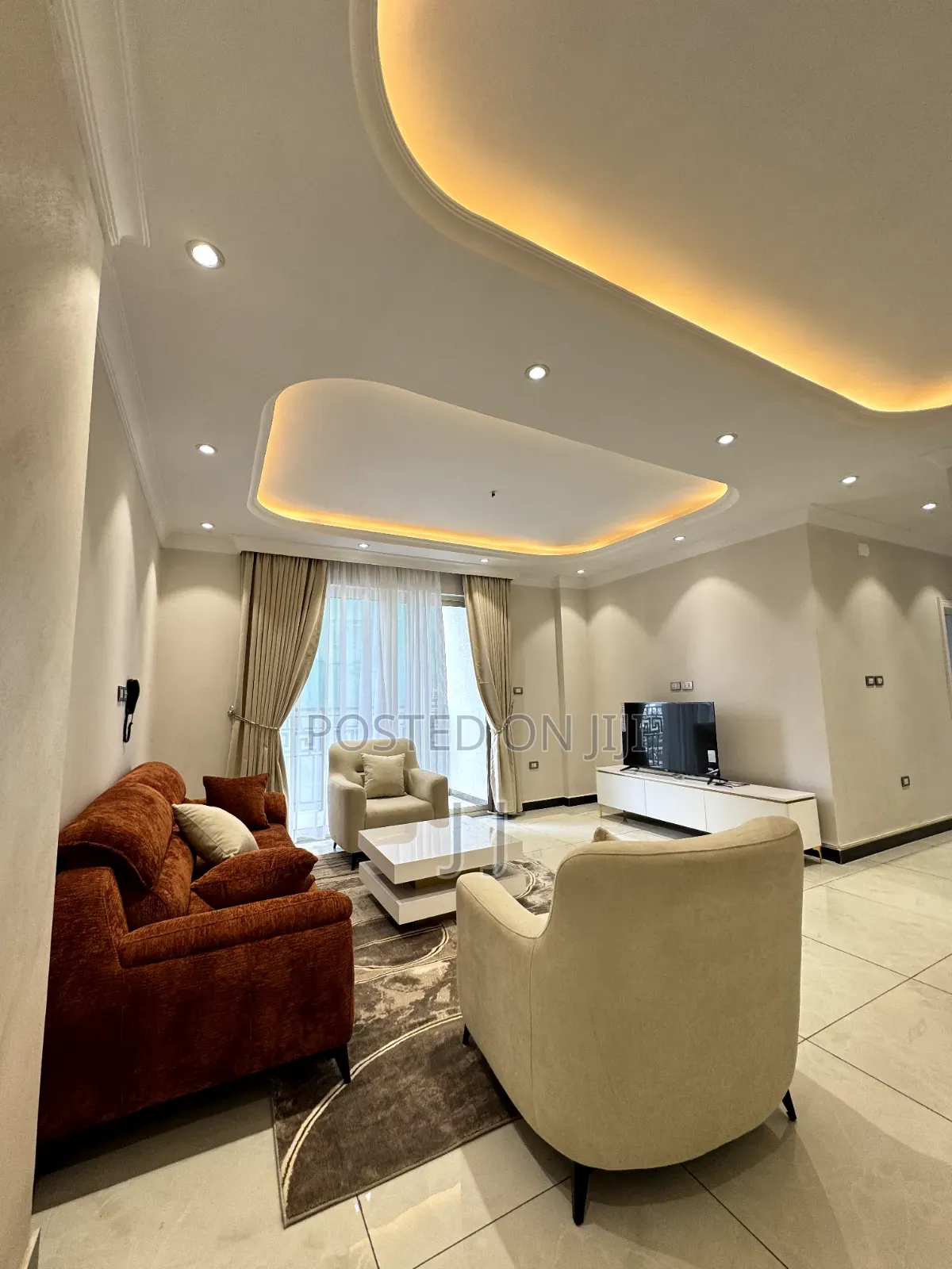 Furnished 3bdrm Apartment in Bole for rent