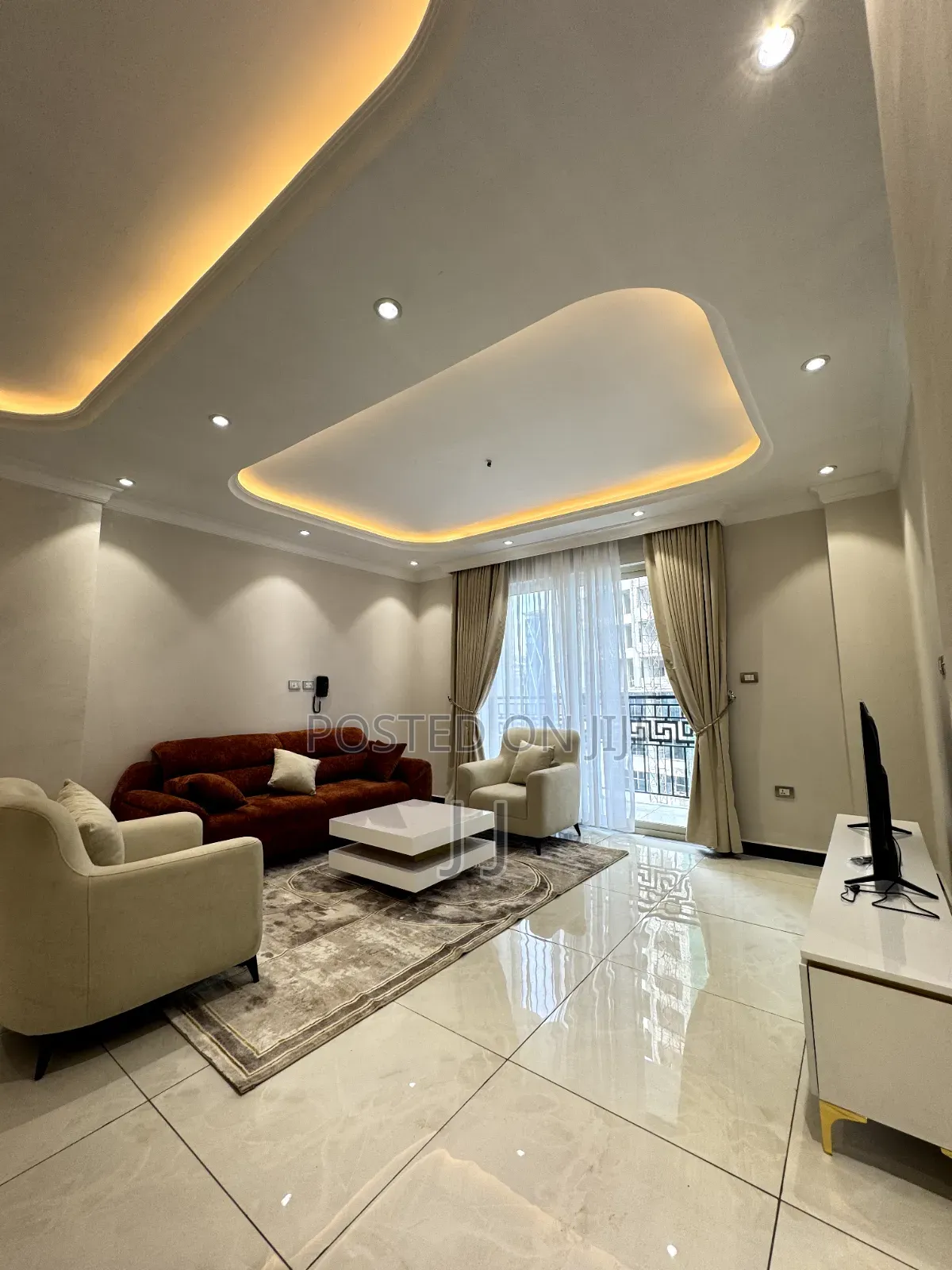 Furnished 3bdrm Apartment in Bole for rent