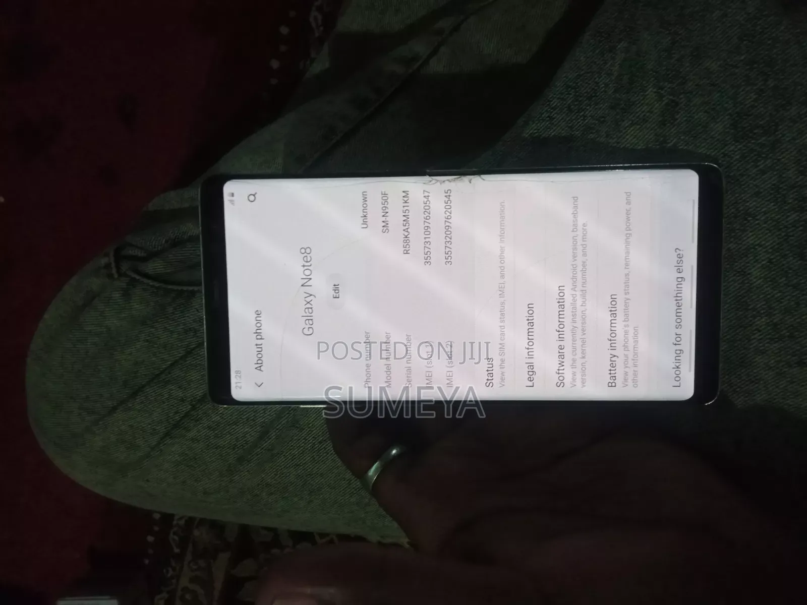 Samsung Galaxy Note 8 64 GB Gold