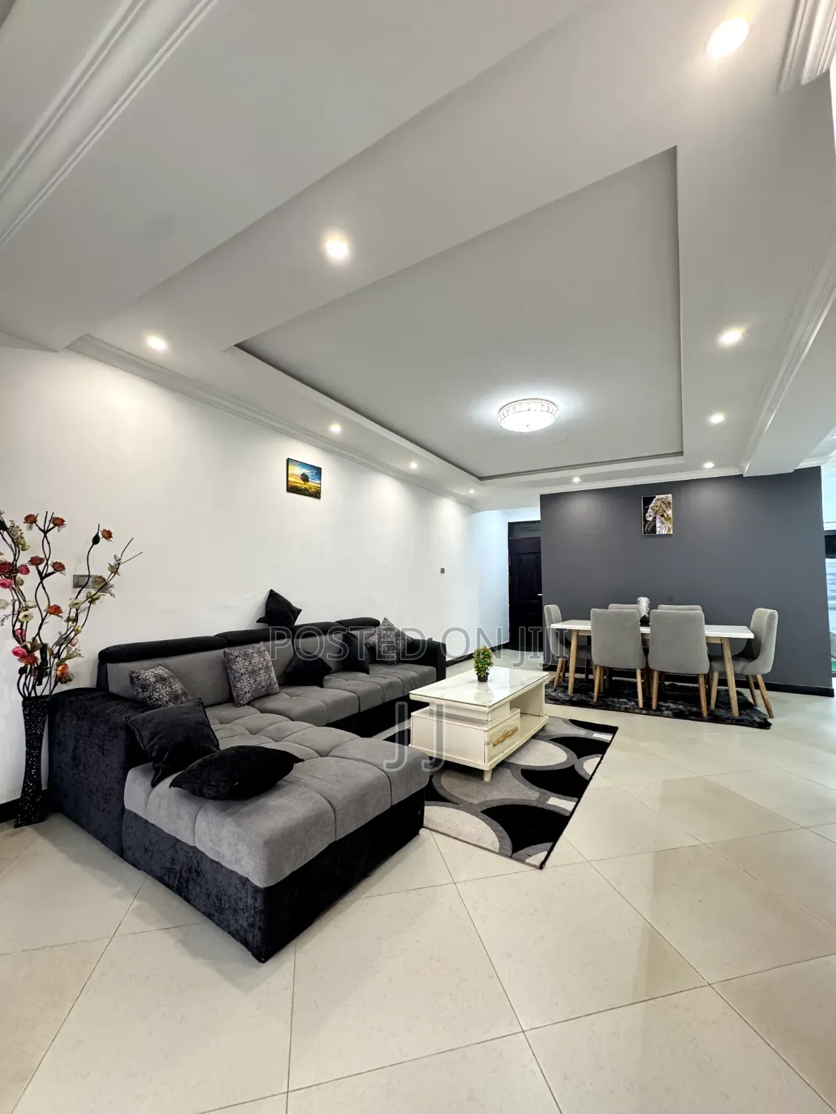 Furnished 3bdrm Apartment in Bole for rent
