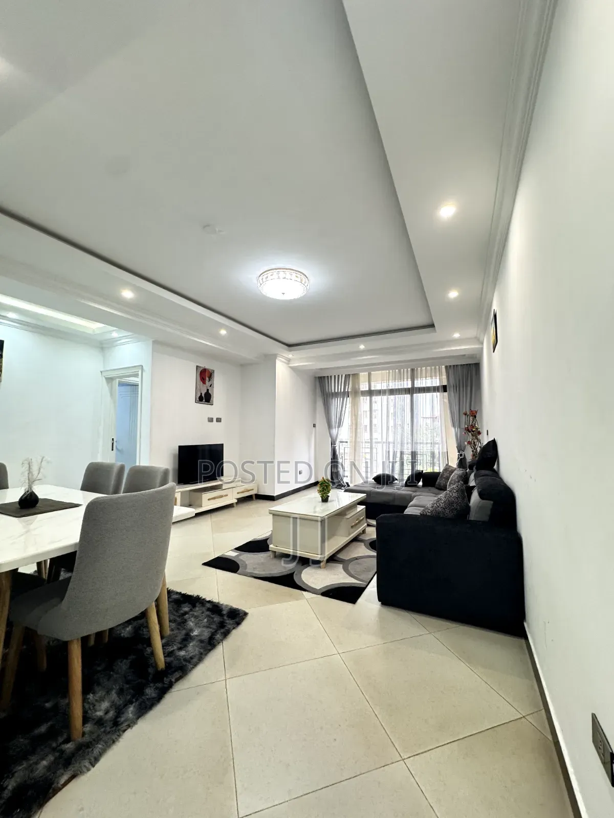 Furnished 3bdrm Apartment in Bole for rent
