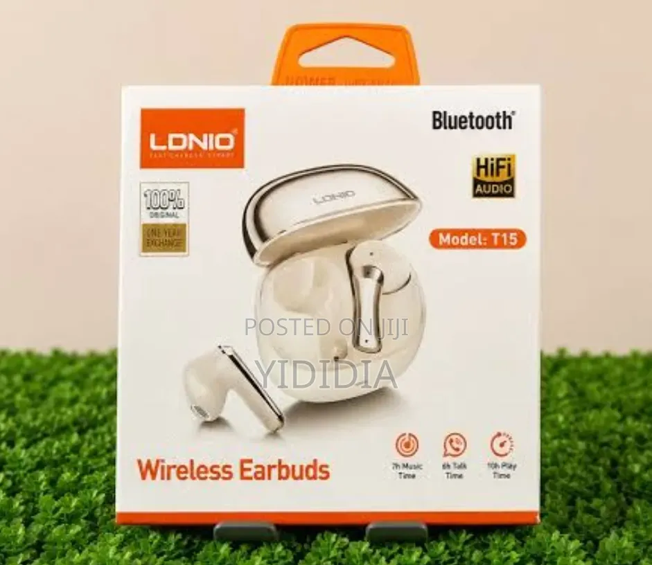 🔥 LDNIO Wireless Earbuds – HiFi Sound, True Wireless Freedom! 🎧