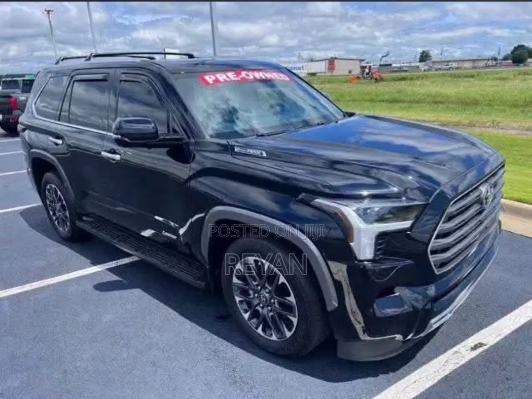 New Toyota Sequoia 2024 Black