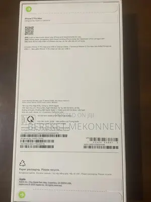 New Apple iPhone 17 Pro Max 256 GB Silver
