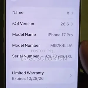 Apple iPhone 17 Pro 256 GB Silver