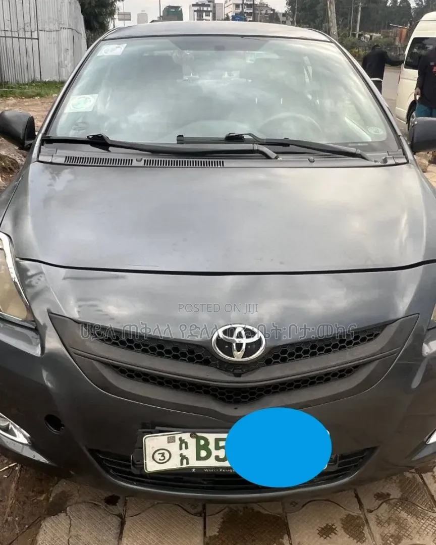Toyota Yaris 2007 Matt Black