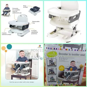 Folding Booster Seat (5 Height Positions, 6m+)
