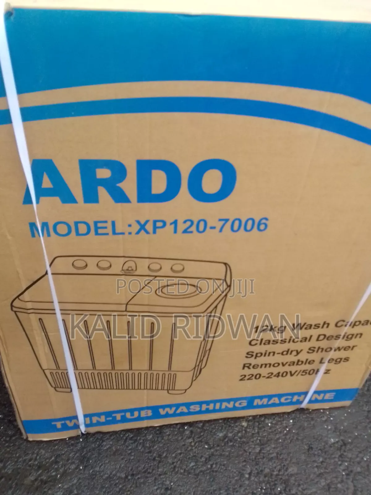Ardo12kg Weshing Machine