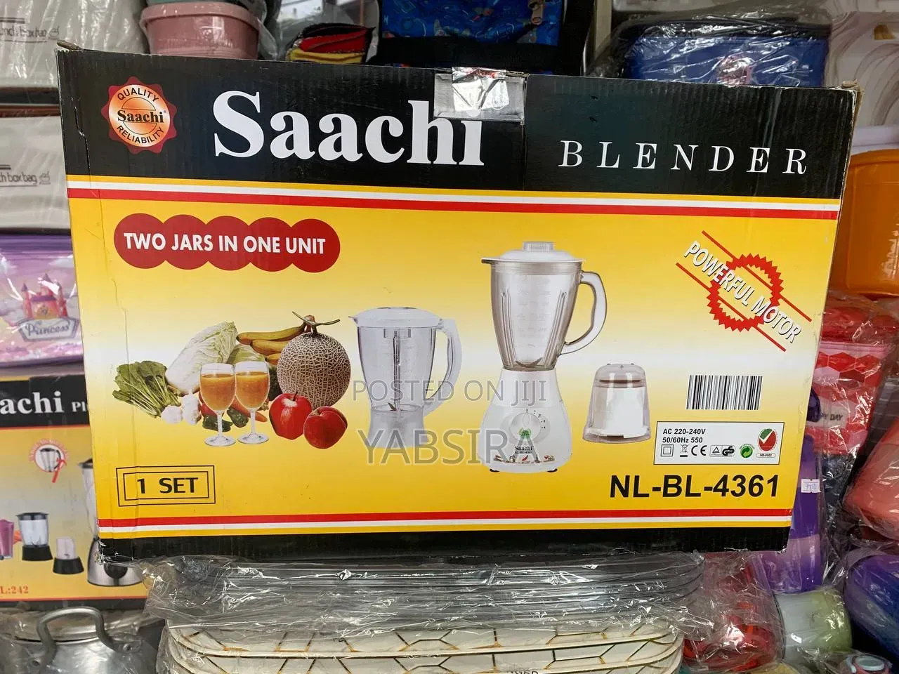 Sacchi ጁስ መፍጫ