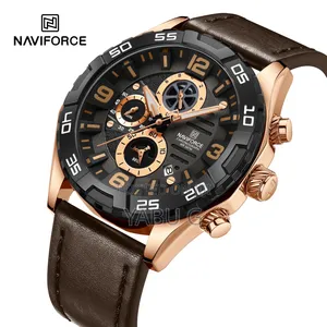 NaviForce Black/Silver Watch