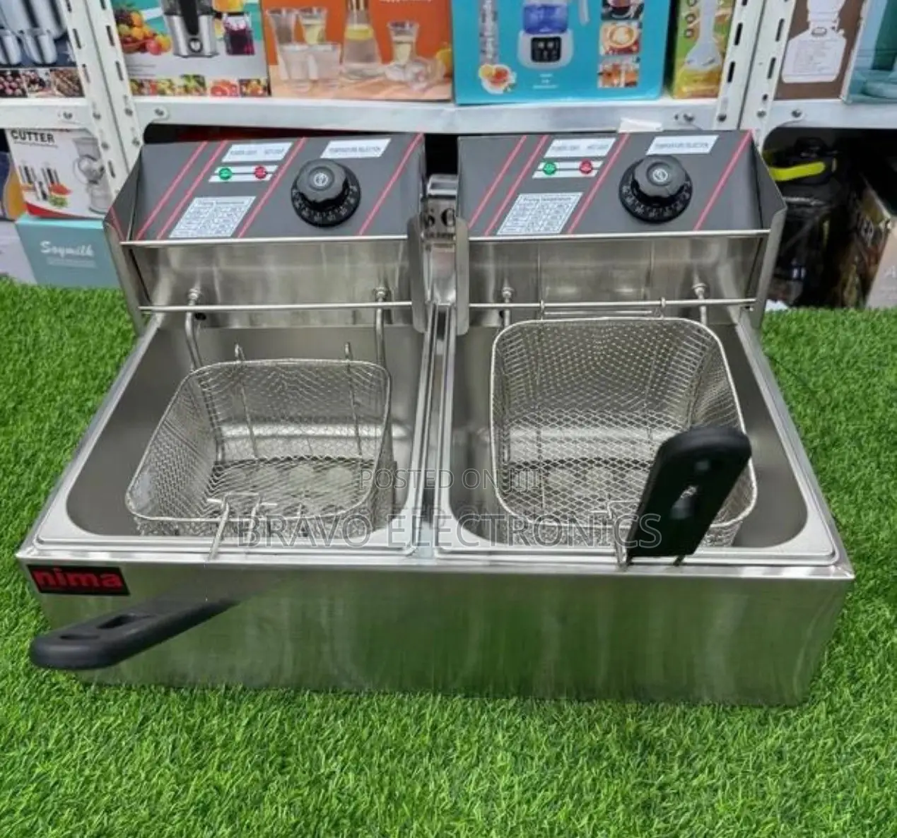 Nima Deep Fryer Double 12L
