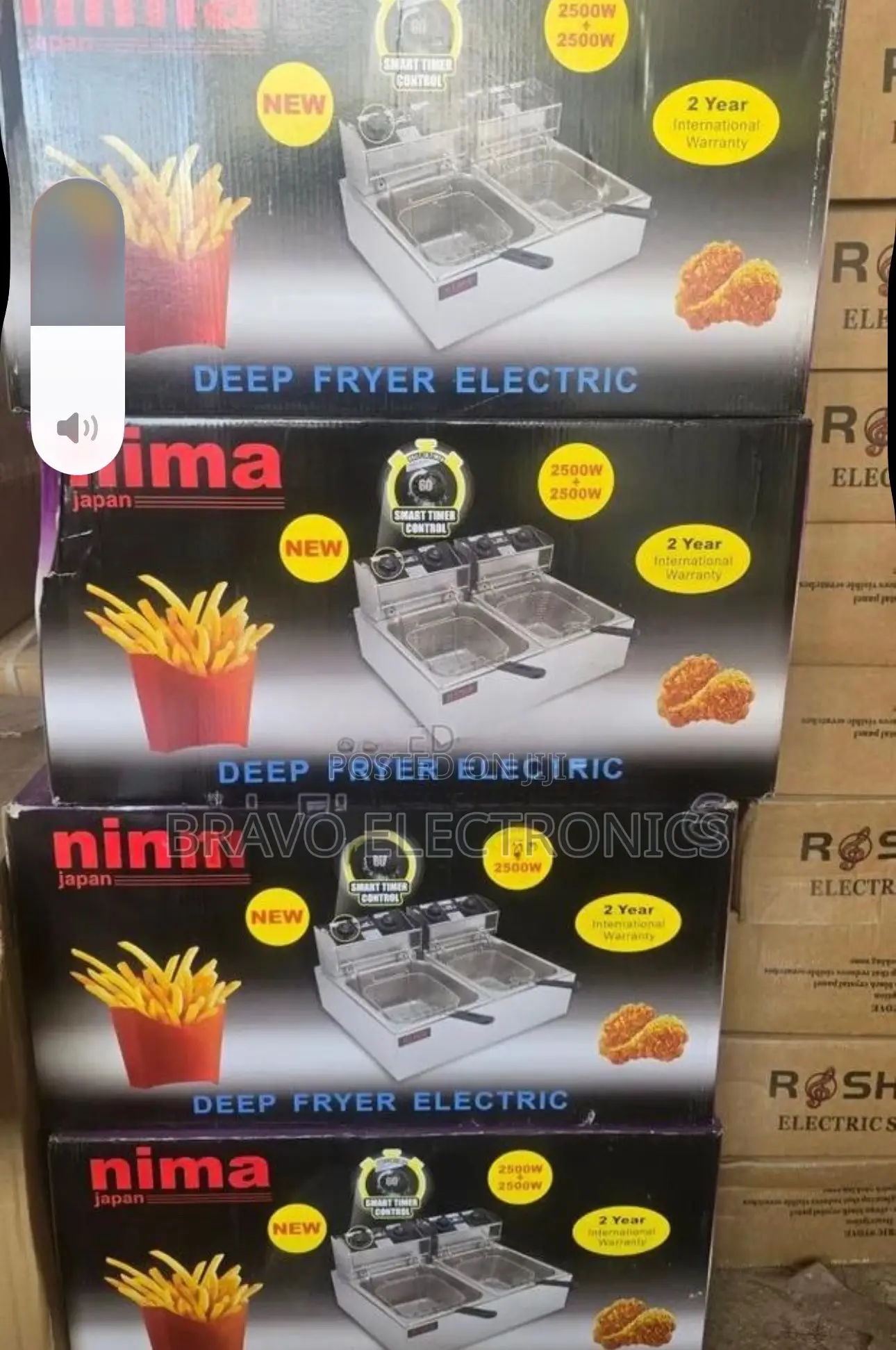 Nima Deep Fryer Double 12L