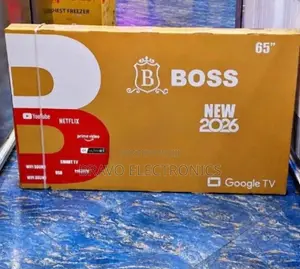 📺✨ Boss TV 65" Smart Google TV 4K UHD ✨📺