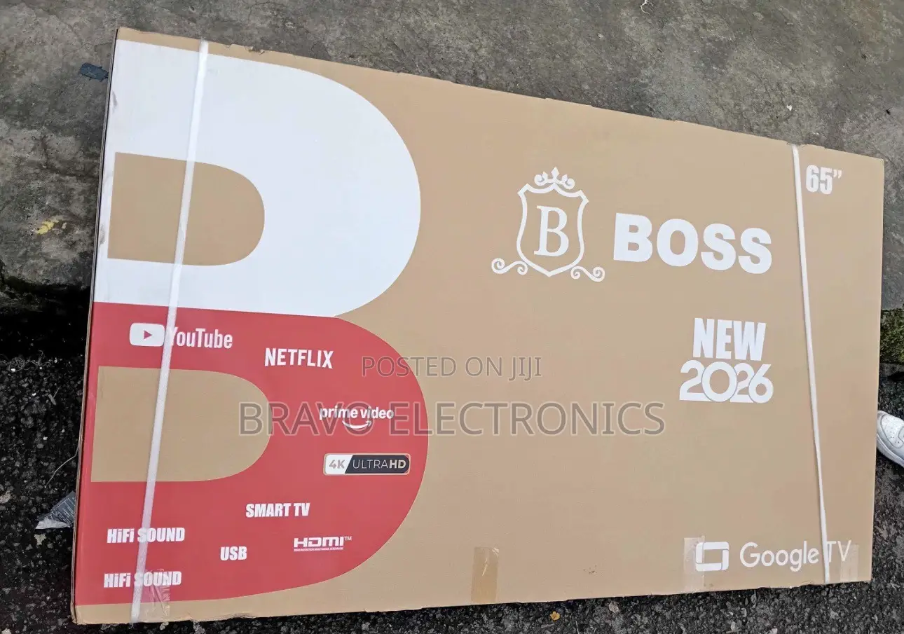 📺✨ Boss TV 65" Smart Google TV 4K UHD ✨📺