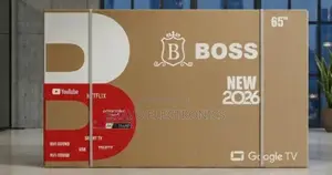 Boss TV 65" Smart Google TV – 4k Uhd Qled | New 2026 Model