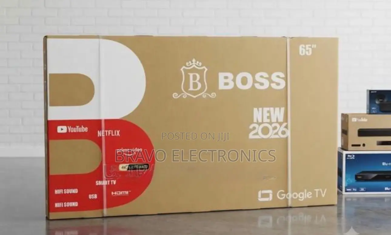 Boss 65” UHD 4k QLED-  Experience Every Detail in Stunning Quality!