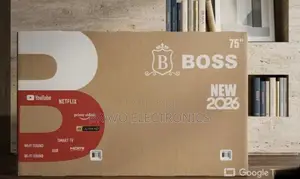 Boss 75 Inch Google 4k QLED UHD Big Screen Clear & Sharp Picture