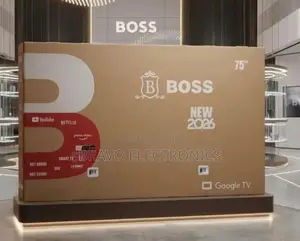 Boss 75-Inch 4k Uhd Google Smart TV (2026 Model)