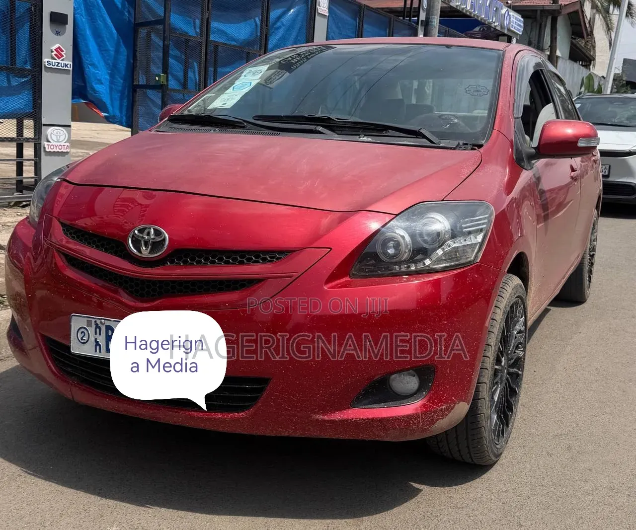 Toyota Yaris 2010 Red