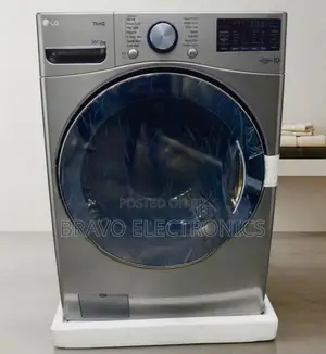 LG ThinQ 20/12kg Wash and Dryer – Stainless Steel